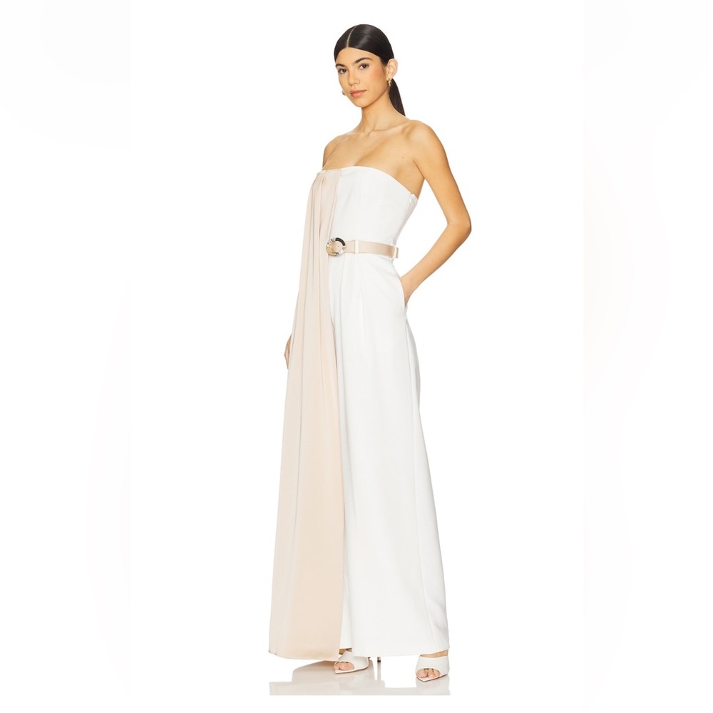 Brand new with tags ET OCHS Winston Jumpsuit in Vanilla & Ivory size 6
